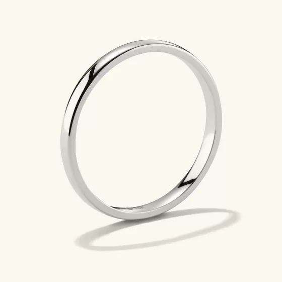 Cheap 2Mm Curve Band Rings