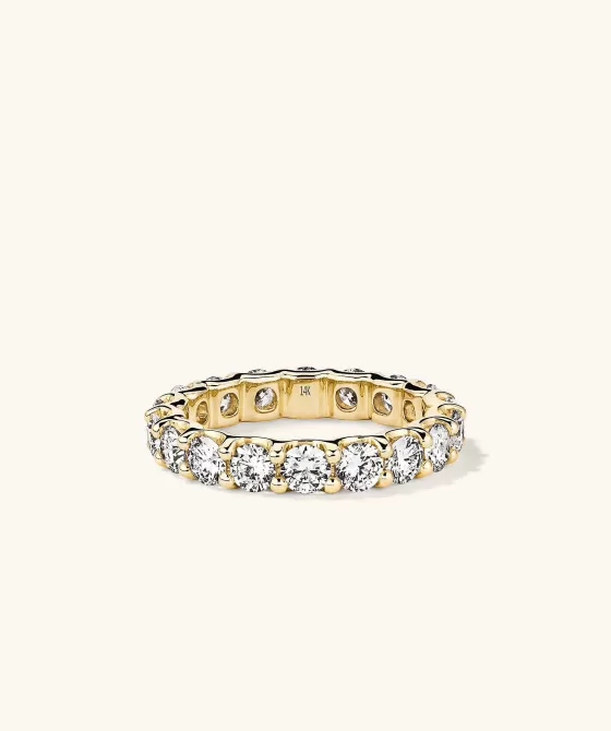 Best Sale 3.5Mm Lab Grown Diamond Eternity Band Rings
