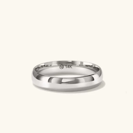 Clearance 4Mm Curve Band Rings