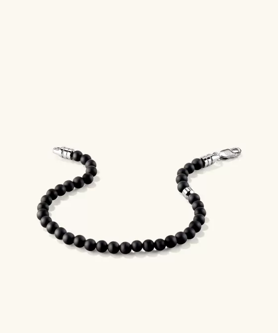 Fashion 4Mm Gemstone Beaded Bracelet Bracelets
