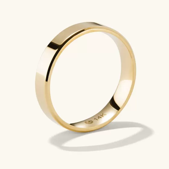Best Sale 4Mm Smooth Band Rings