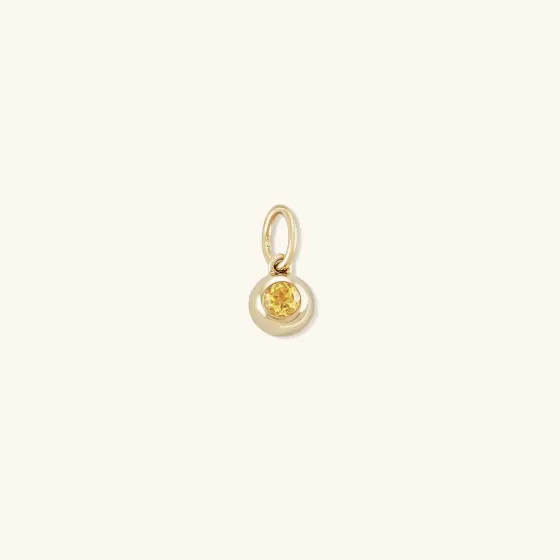 Sale Birthstone Sphere Charm Necklaces