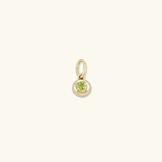 Clearance Birthstone Sphere Charm Necklaces