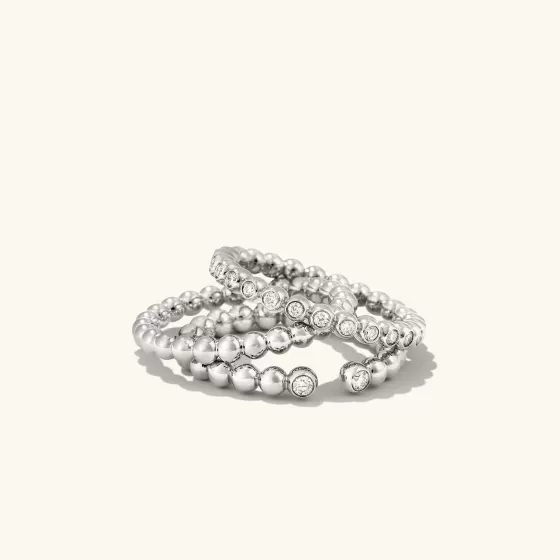 Best Bold Beaded Diamond Eternity Ring Rings