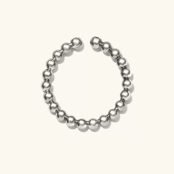 Fashion Bold Beaded Diamond Open Ring Rings