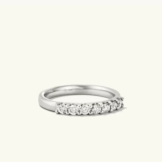 Online Bold Diamond Half Eternity Ring Rings