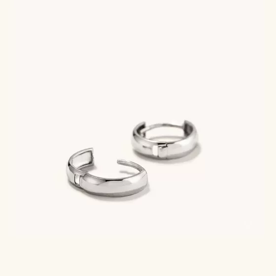 Outlet Bold Huggie Hoops Earrings
