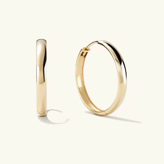 New Bold Large Hoops Earrings
