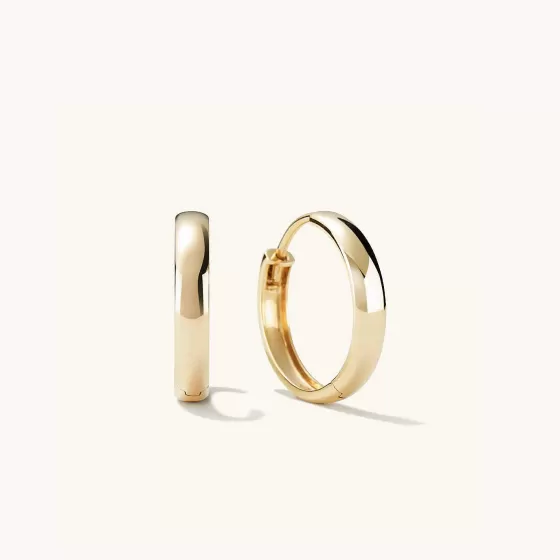 Cheap Bold Medium Hoops Earrings