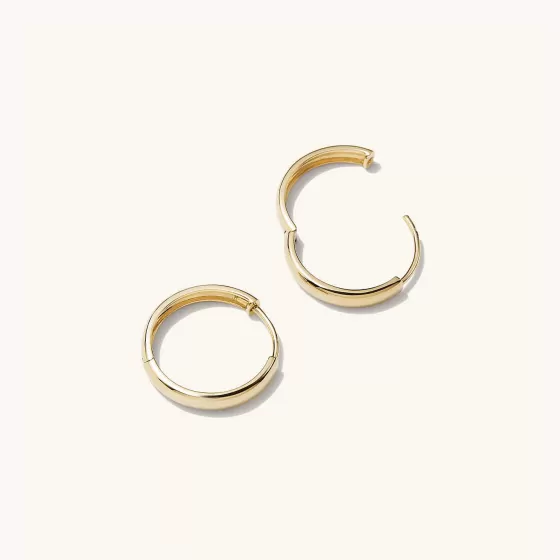 Cheap Bold Medium Hoops Earrings