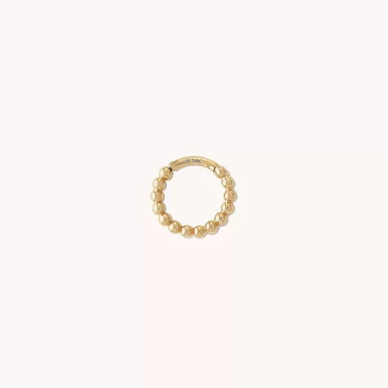 Online Cartilage Beaded Mini Hoop Earrings