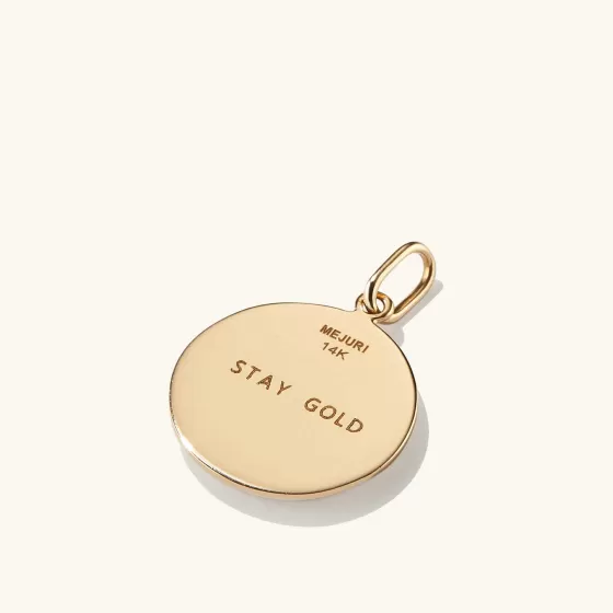 Store Courage: Evil Eye Coin Charm Pendant Necklaces