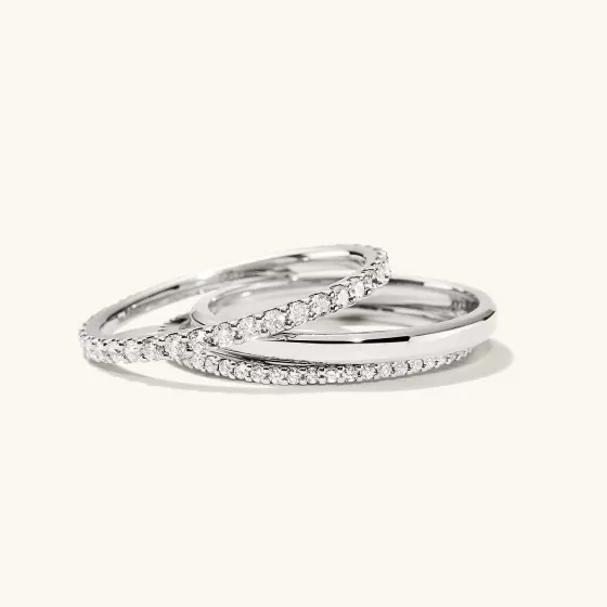 Fashion Diamond Eternity Band Rings