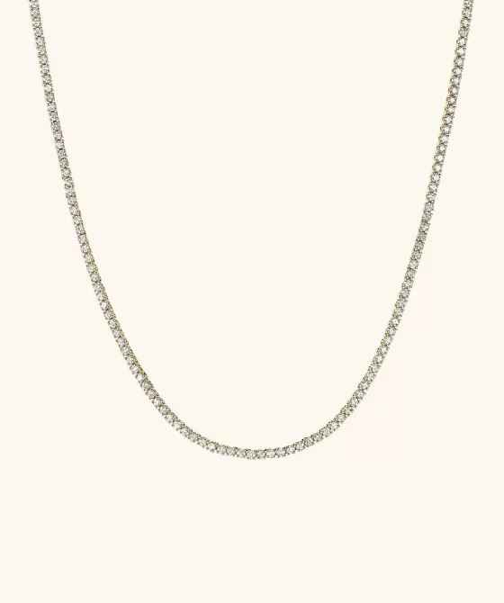 Store Diamond Tennis Necklace 1.8Mm Necklaces