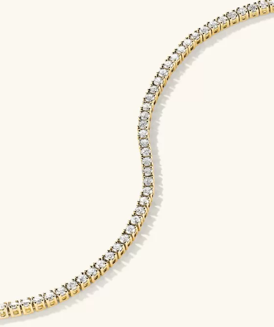 Store Diamond Tennis Necklace 1.8Mm Necklaces