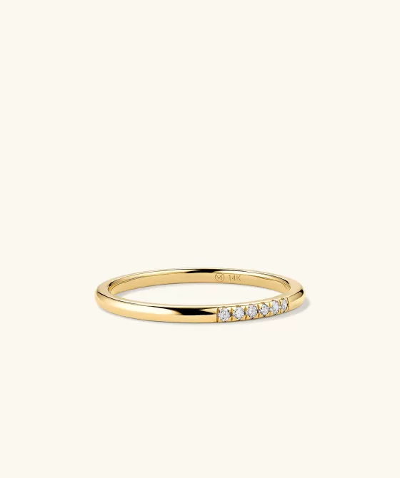 Outlet Diamonds Line Ring Rings