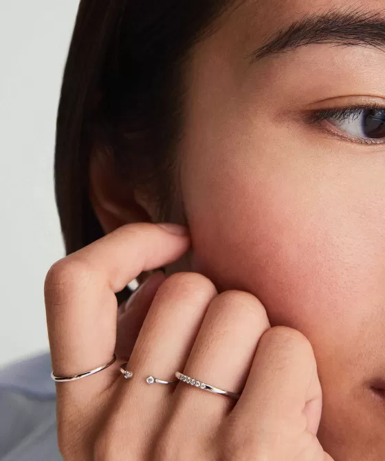 Hot Diamonds Open Ring Rings