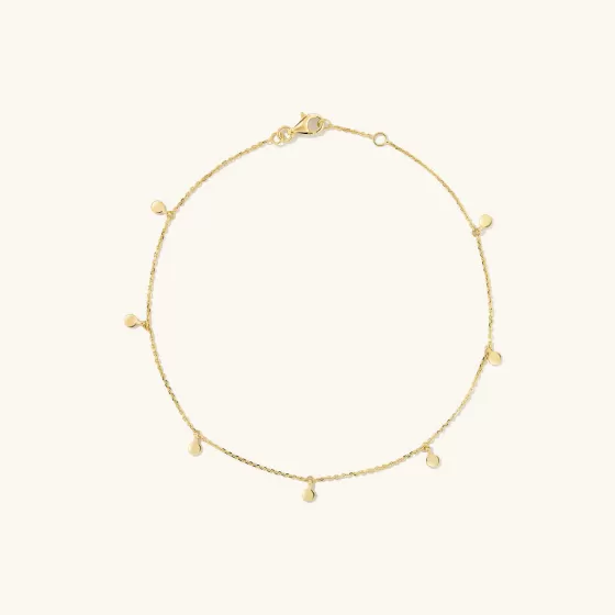 Sale Dot Chain Anklet Bracelets