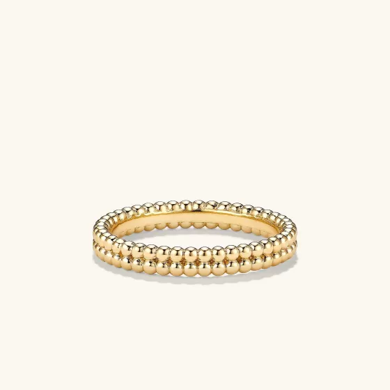 Store Duo Beaded Stacker Ring Rings