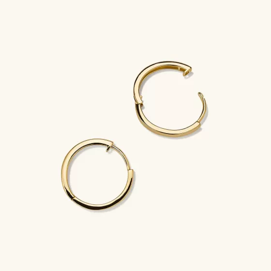 Outlet Easy Small Hoops Earrings