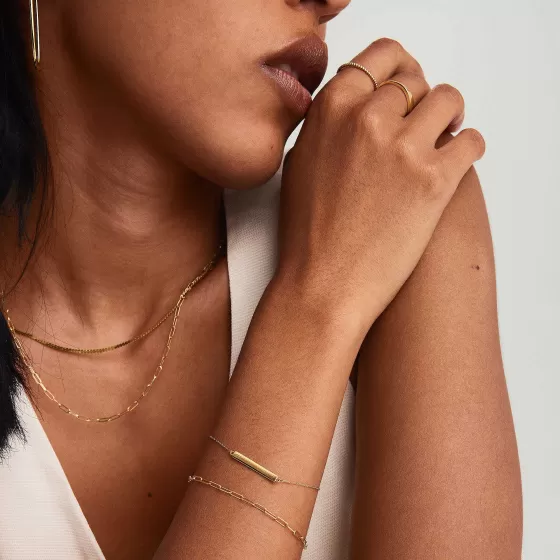 Fashion Engravable Bar Bracelet Bracelets