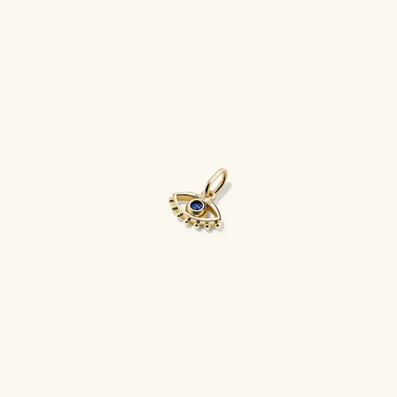 Sale Evil Eye Gemstone Charm Necklaces