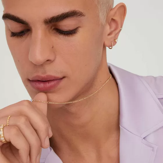 Online Figaro Chain Necklace Necklaces