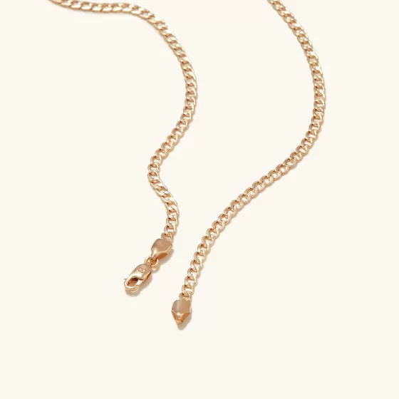 Clearance Flat Curb Chain Necklace Necklaces