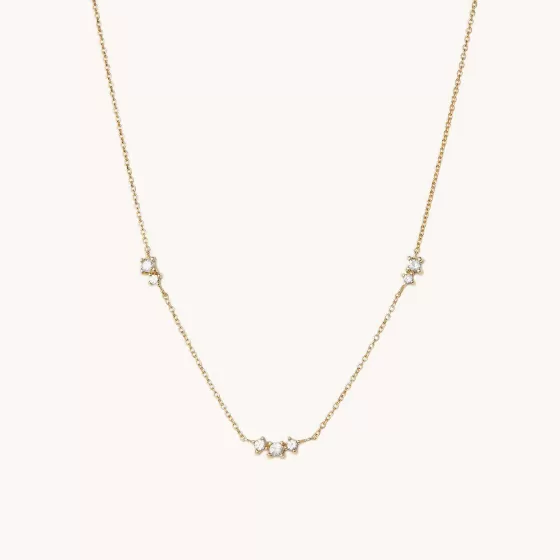 Clearance Floating Sapphire Necklace Necklaces