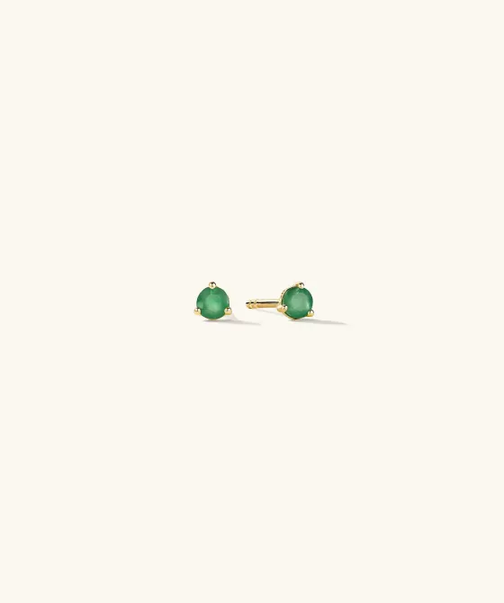 Cheap Gemstone Mini Studs Earrings