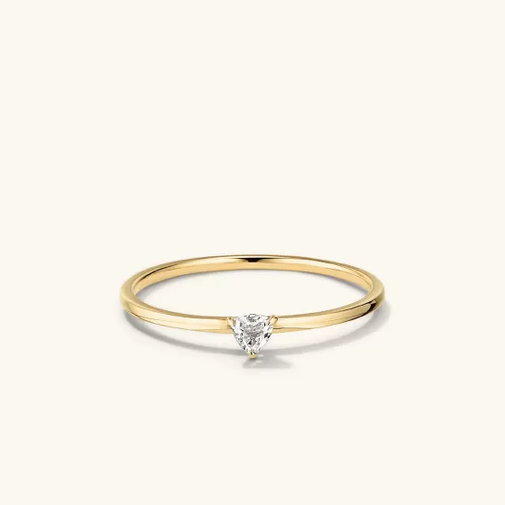 Best Sale Gemstone Trillion Stacker Ring Rings