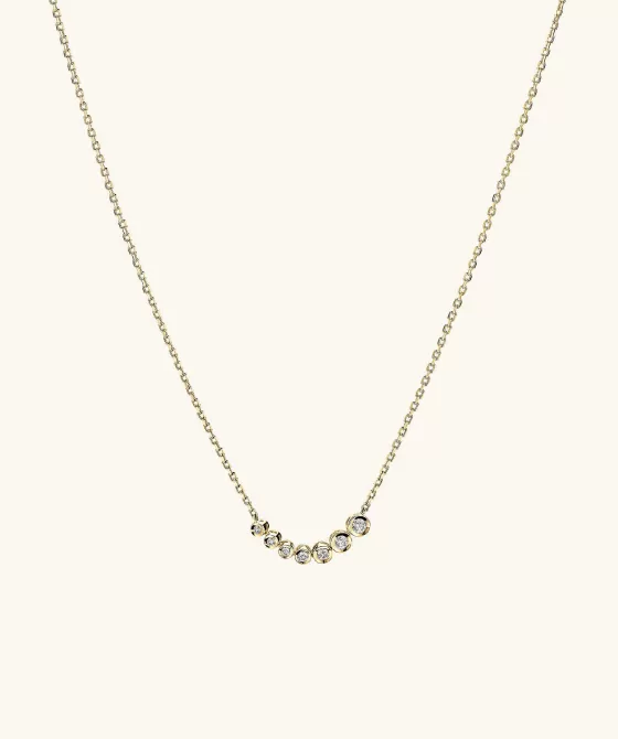 Online Graduated Diamond Necklace Necklaces
