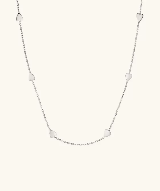 Cheap Heart Station Necklace Necklaces