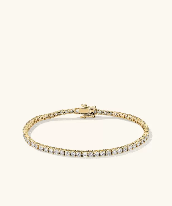 Cheap Lab Grown Diamond Tennis Bracelet 2.5Mm Bracelets