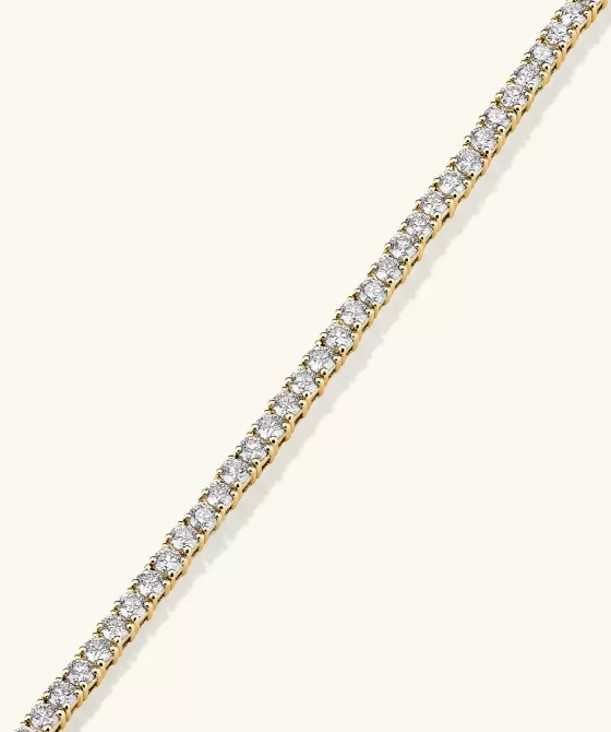 Cheap Lab Grown Diamond Tennis Bracelet 2.5Mm Bracelets