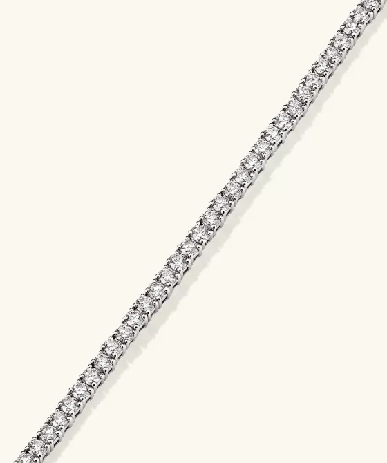 Clearance Lab Grown Diamond Tennis Necklace 2.5Mm Necklaces
