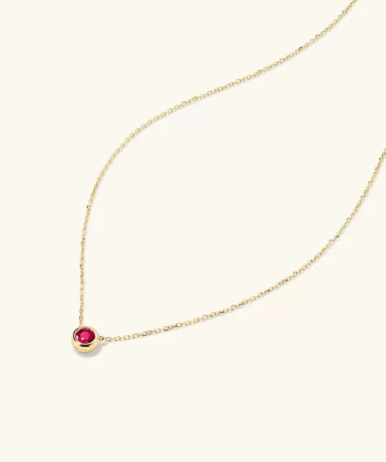 Shop Large Gemstone Necklace Necklaces