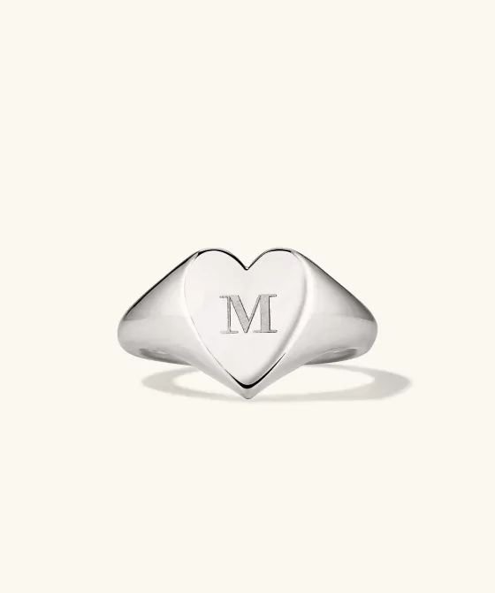 Online Large Heart Signet Rings