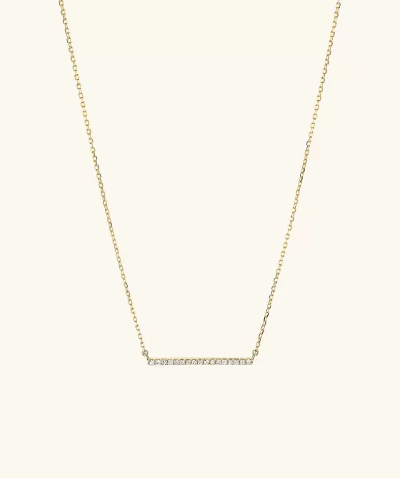 Sale Linear Diamond Necklace Necklaces
