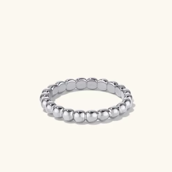 Best Sale Metallic Sphere Ring Rings
