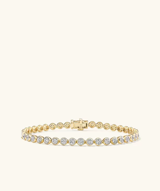 Flash Sale Micro-Pav Diamond Rivi Re Bracelet Bracelets