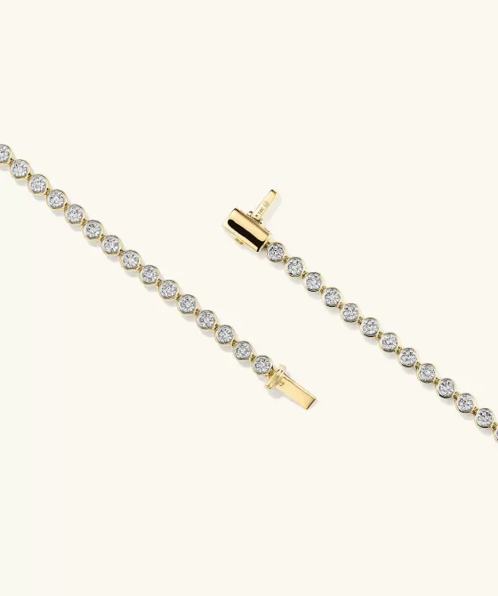 Flash Sale Micro-Pav Diamond Rivi Re Bracelet Bracelets