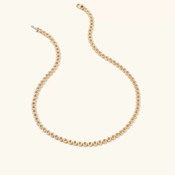 Hot Micro-Pav Diamond Rivi Re Choker Necklaces