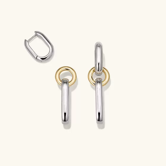 Cheap Mixed Convertible Link Earrings Earrings