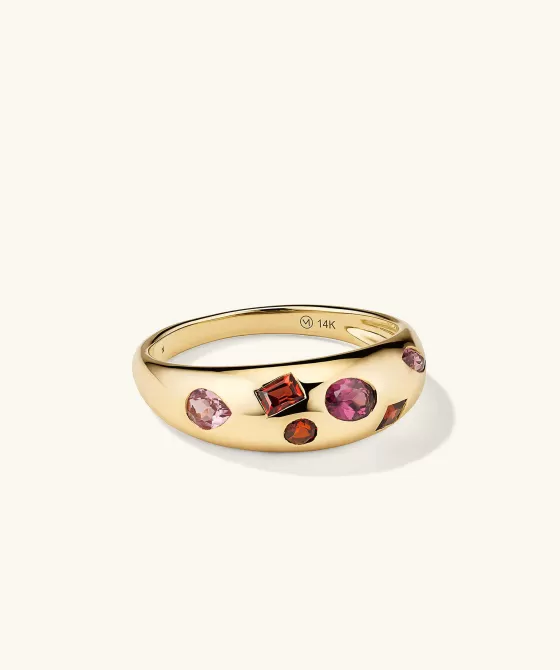 Shop Mosaic Gemstone D Me Ring Rings