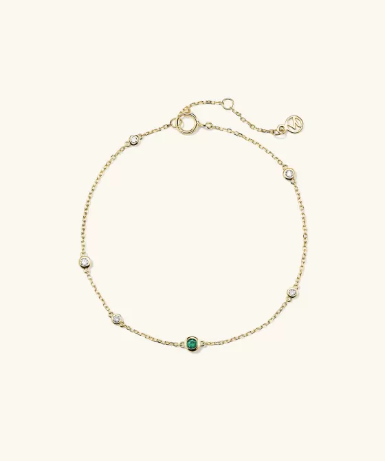 Sale Multi Gemstone Station Bracelet Bracelets