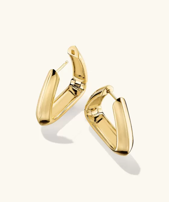 Cheap Patra Large Hoops Earrings