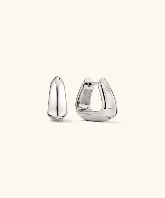 Cheap Patra Medium Hoops Earrings