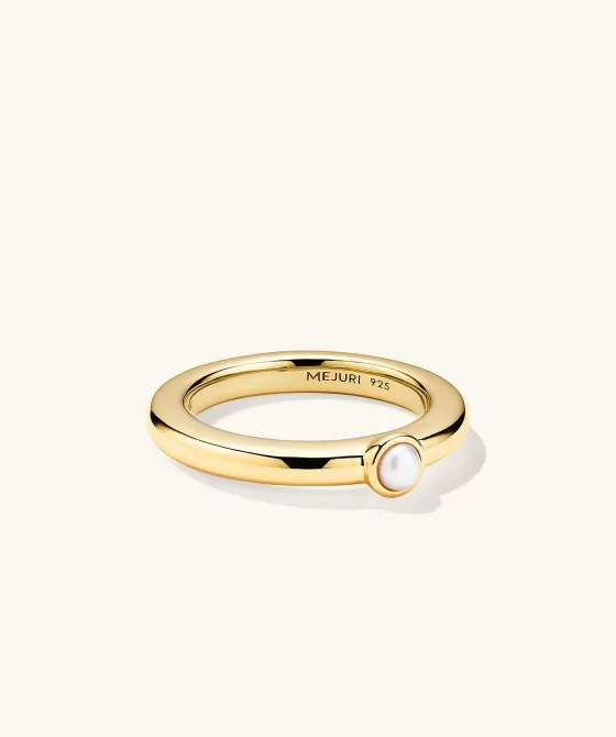 Cheap Pearl Stacker Ring Rings