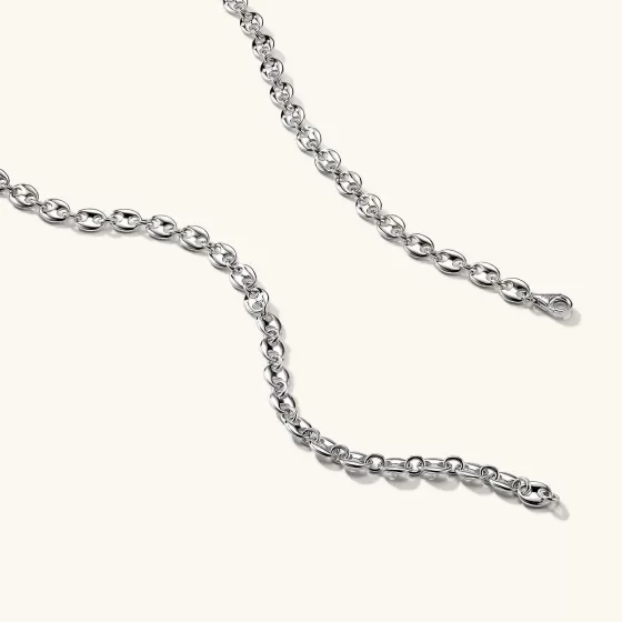 Cheap Puffy Anchor Chain Necklace Necklaces